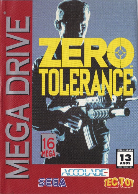 Zero Tolerance - игра для sega